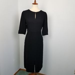 Lafayette 148 Black Evening Formal Dress Size 8